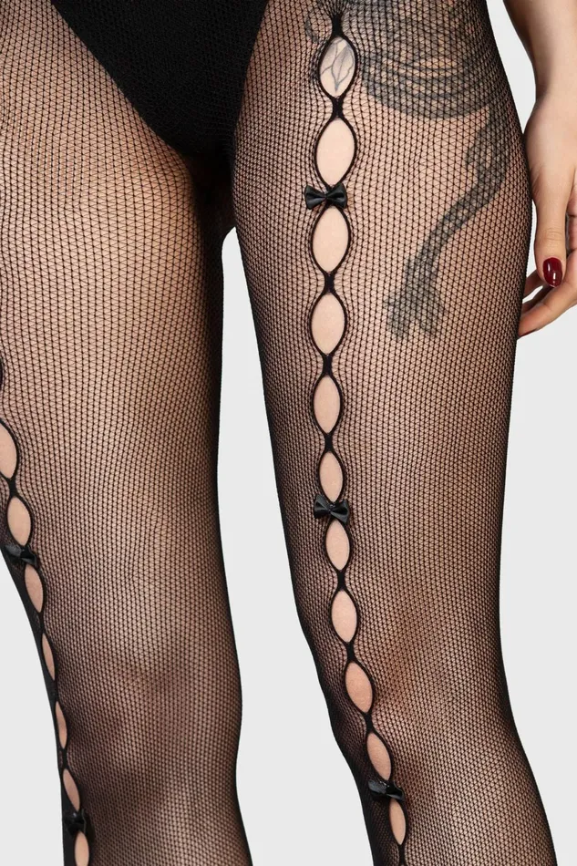 Women Socks and Tights Killstar Empty Promise Tights