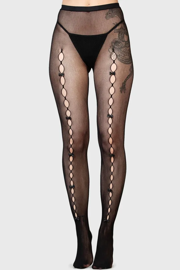Women Socks and Tights Killstar Empty Promise Tights