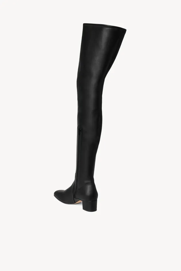 Women STAUD Boots AIMEE BOOT BLACK VEGAN LEATHER