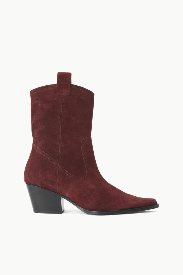 Women STAUD Boots JUNE BOOT MAHOGANY