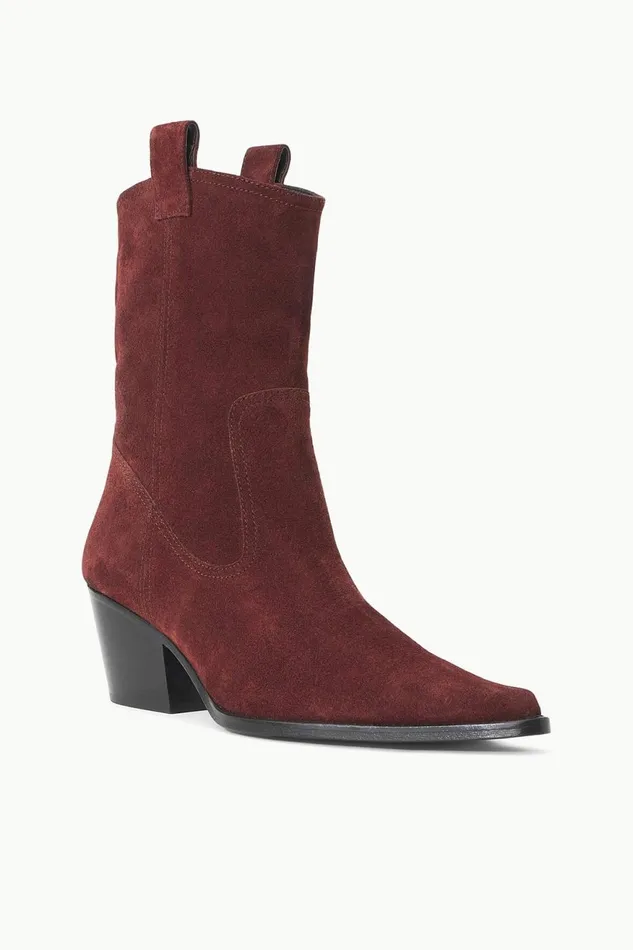 Women STAUD Boots JUNE BOOT MAHOGANY