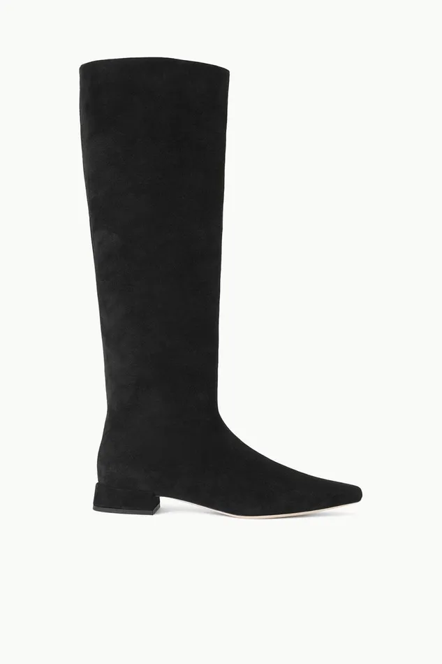 Women STAUD Boots OLGA BOOT BLACK SUEDE