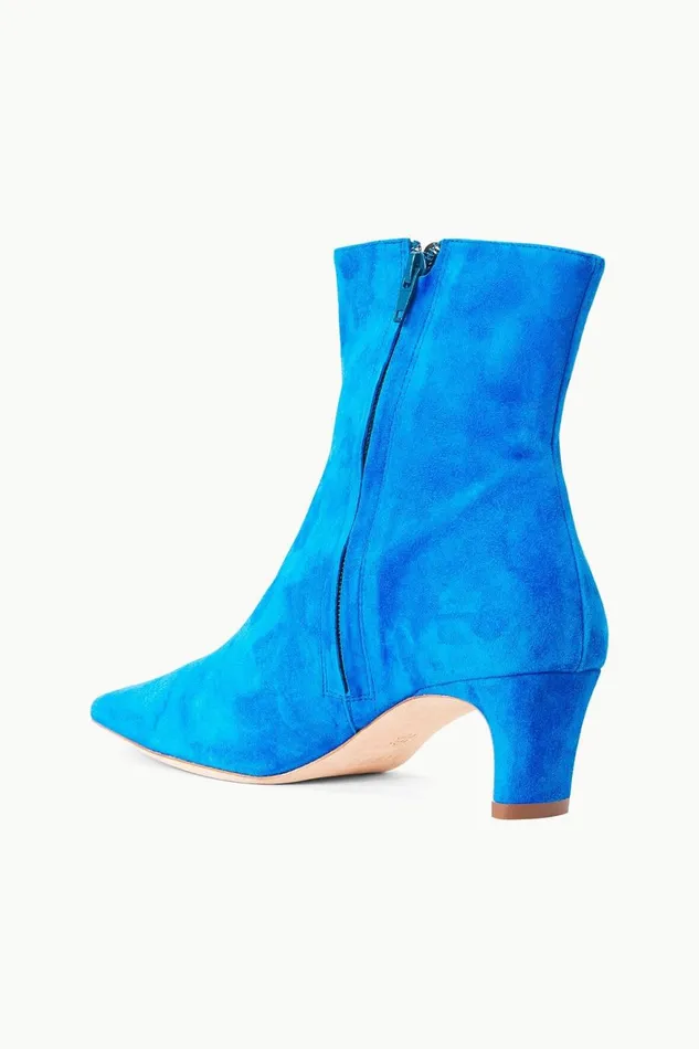 Women STAUD Boots WALLY ANKLE BOOT DIRECTOR BLUE SUEDE Women STAUD Boots WALLY ANKLE BOOT DIRECTOR BLUE SUEDE