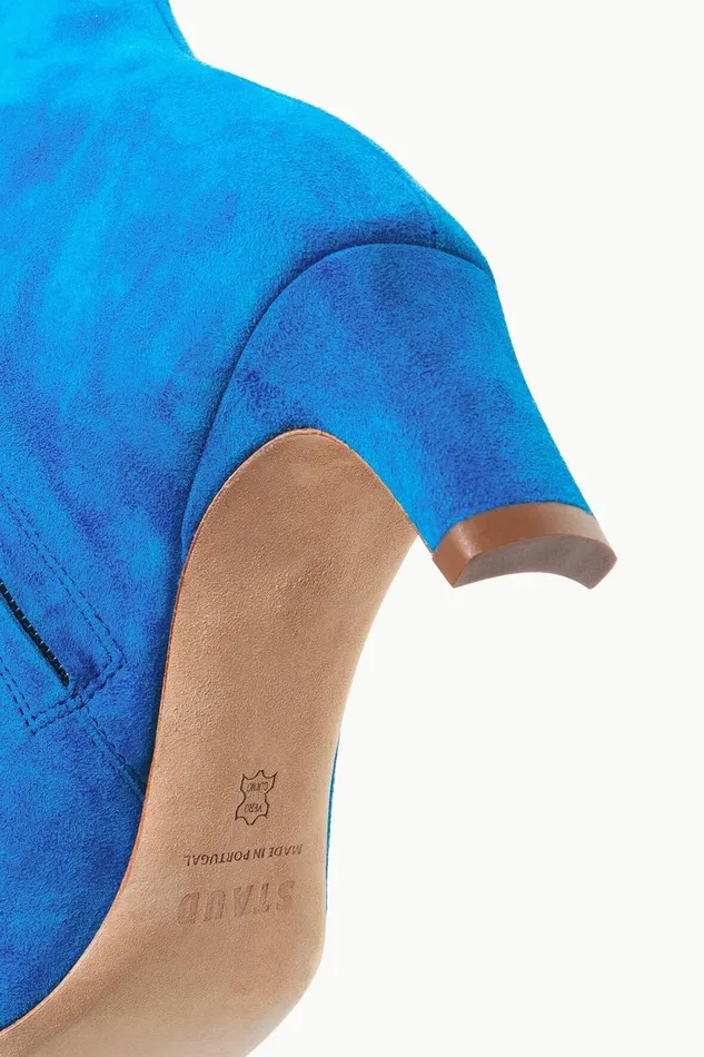 Women STAUD Boots WALLY ANKLE BOOT DIRECTOR BLUE SUEDE Women STAUD Boots WALLY ANKLE BOOT DIRECTOR BLUE SUEDE