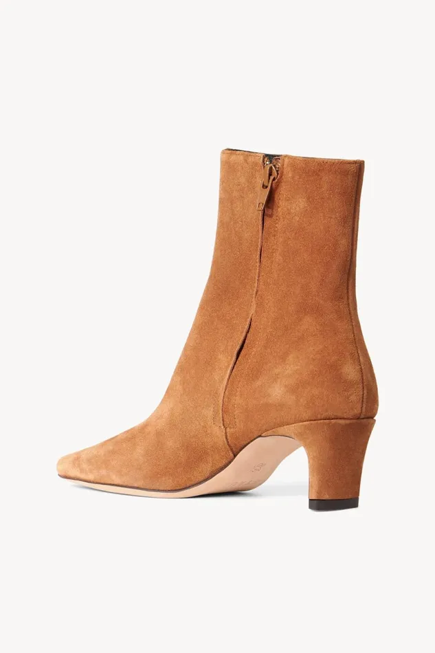 Women STAUD Boots WALLY ANKLE BOOT TAN SUEDE