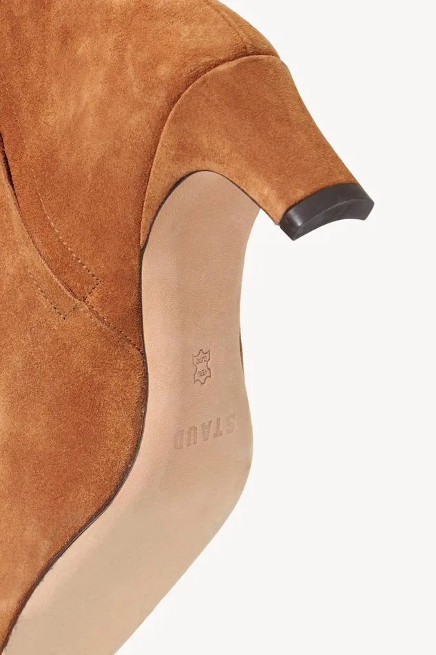 Women STAUD Boots WALLY ANKLE BOOT TAN SUEDE