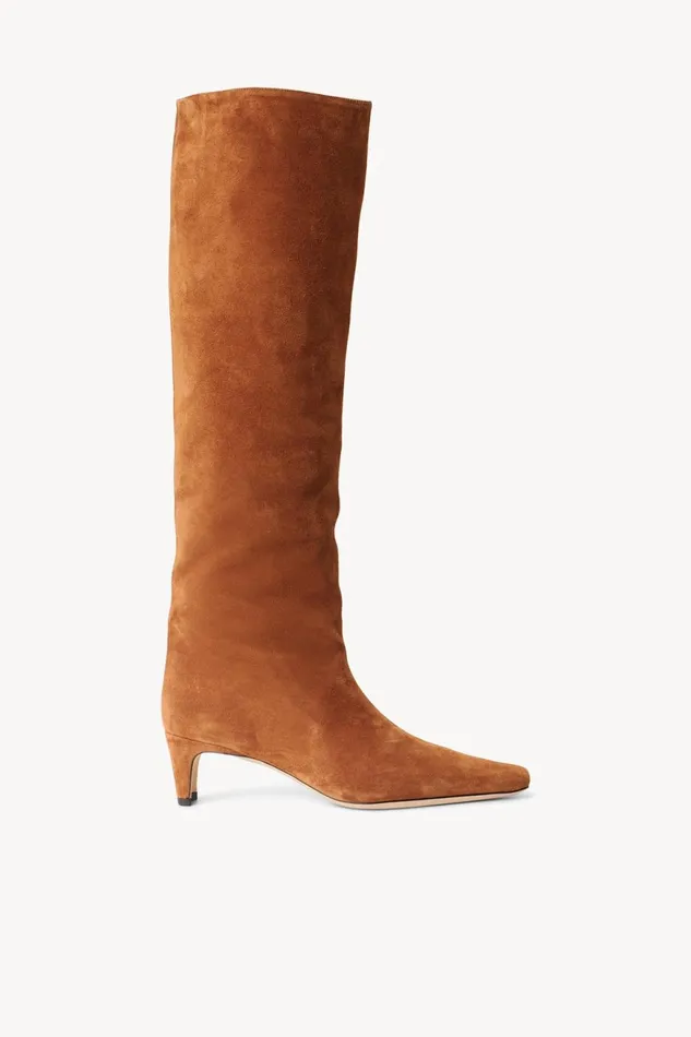 Women STAUD Boots WALLY BOOT TAN SUEDE