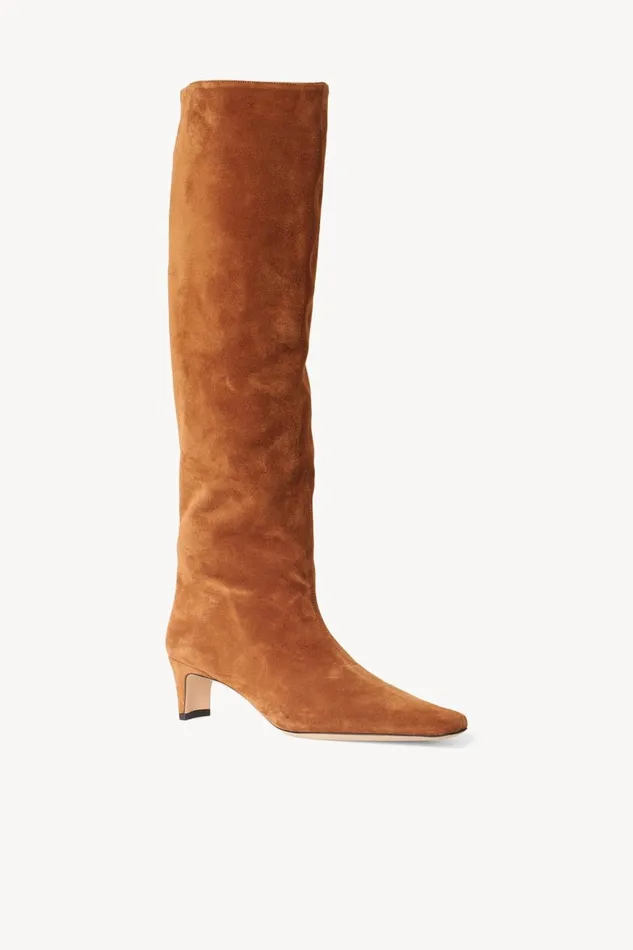 Women STAUD Boots WALLY BOOT TAN SUEDE