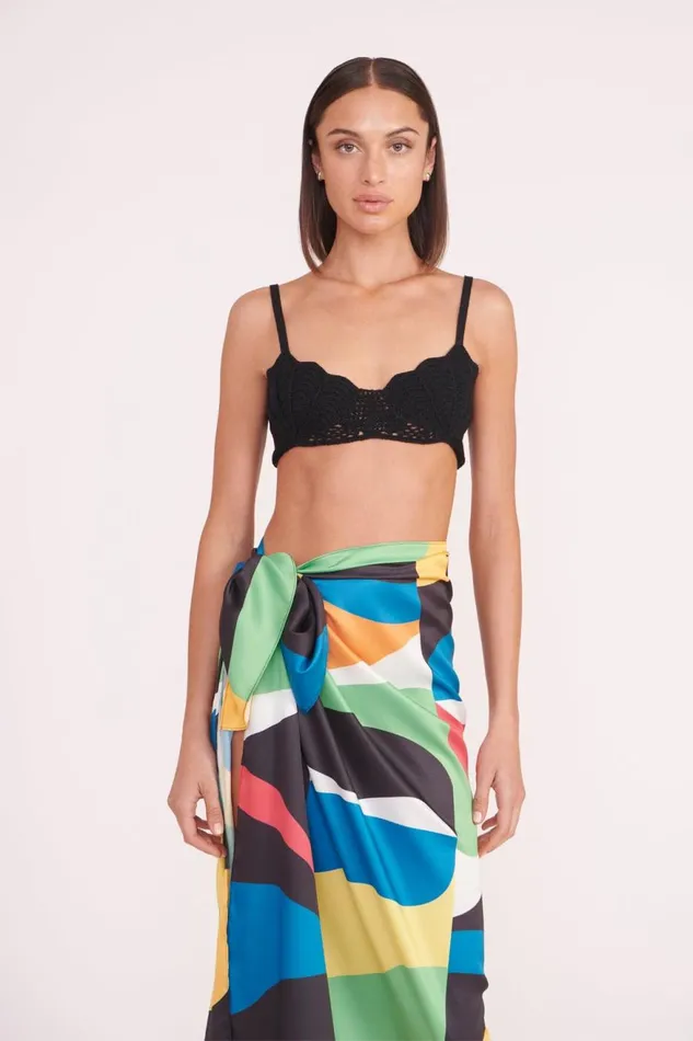 Women STAUD Cover Ups JESS SARONG MARBLE WAVE