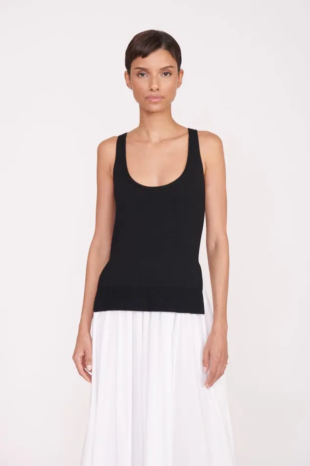 Women STAUD Dresses COREY DRESS BLACK WHITE Women STAUD Dresses COREY DRESS BLACK WHITE