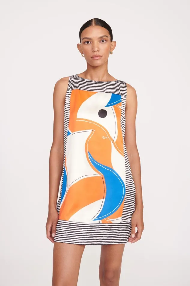 Women STAUD Dresses HEPBURN DRESS MOD FOULARD Women STAUD Dresses HEPBURN DRESS MOD FOULARD