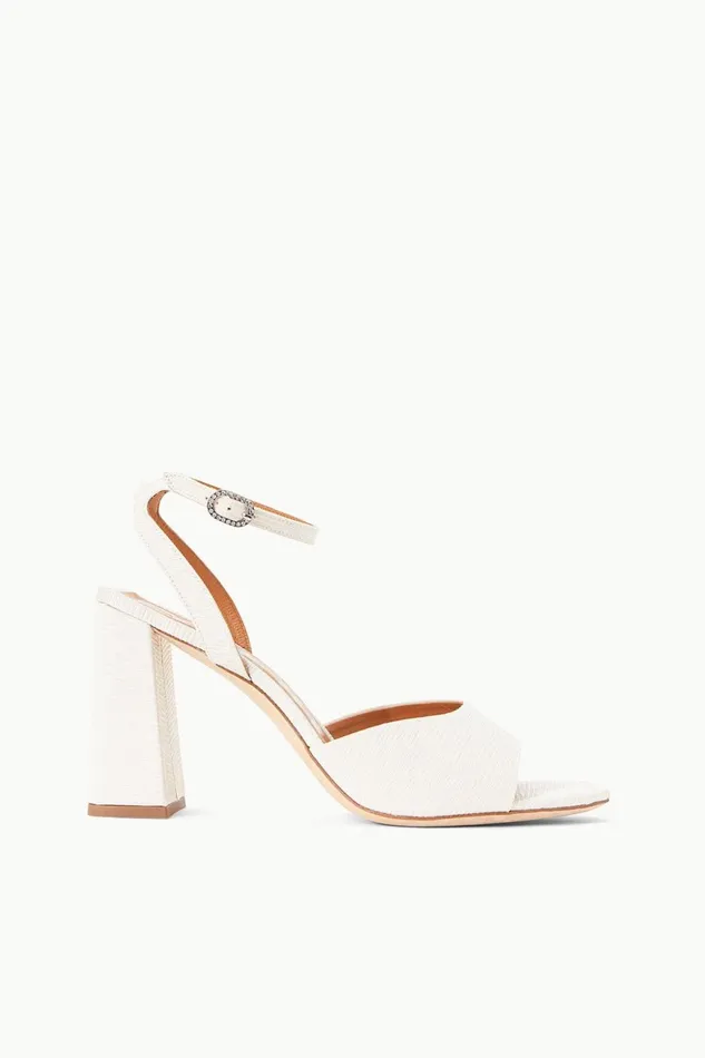 Women STAUD Heels SOLANGE HEEL WHITE