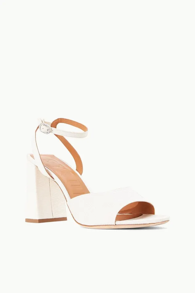 Women STAUD Heels SOLANGE HEEL WHITE Women STAUD Heels SOLANGE HEEL WHITE
