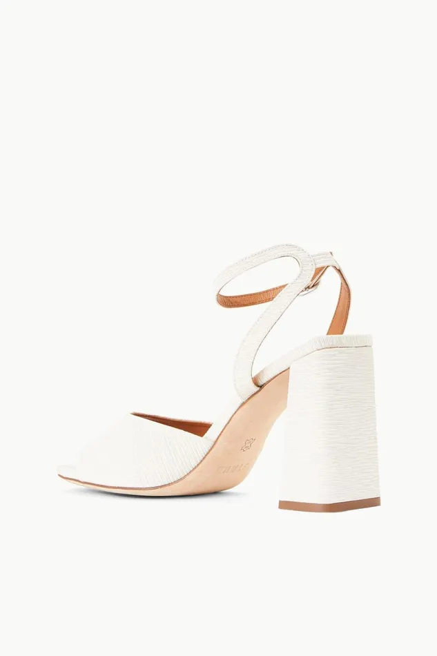 Women STAUD Heels SOLANGE HEEL WHITE Women STAUD Heels SOLANGE HEEL WHITE