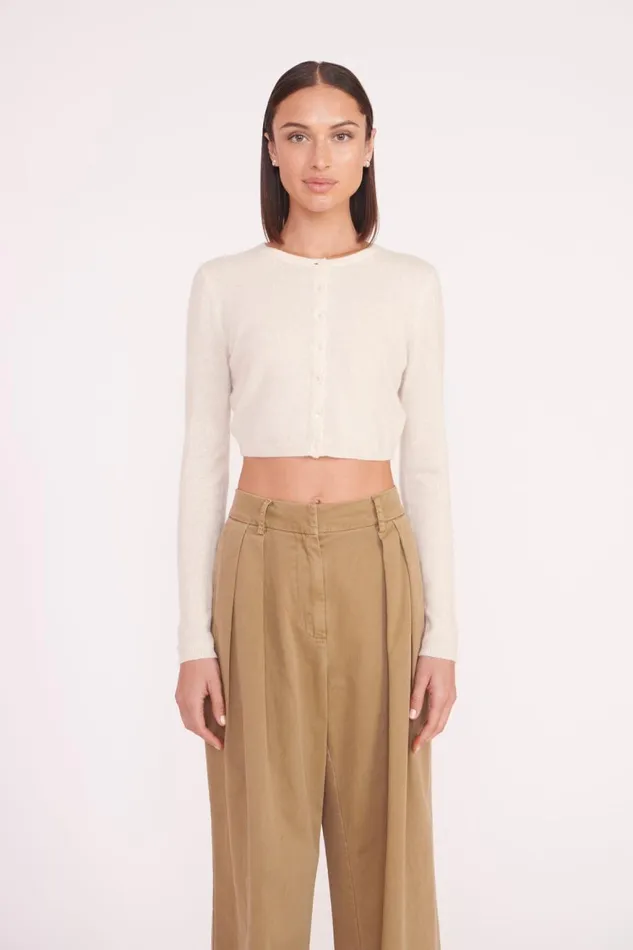 Women STAUD Knits DEANNA SWEATER CREME