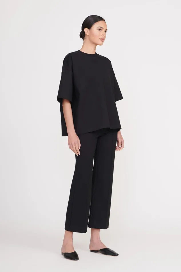Women STAUD Pants and Shorts KNACK PANT BLACK Women STAUD Pants and Shorts KNACK PANT BLACK