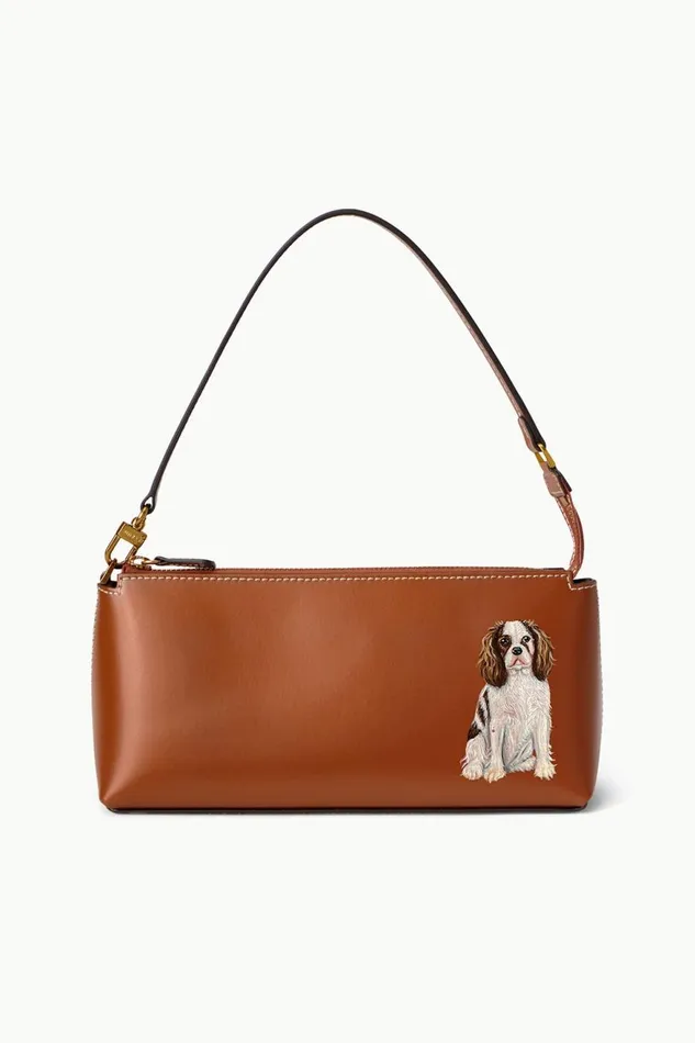 Women STAUD Pet Handbags CUSTOM KAIA BAG TAN