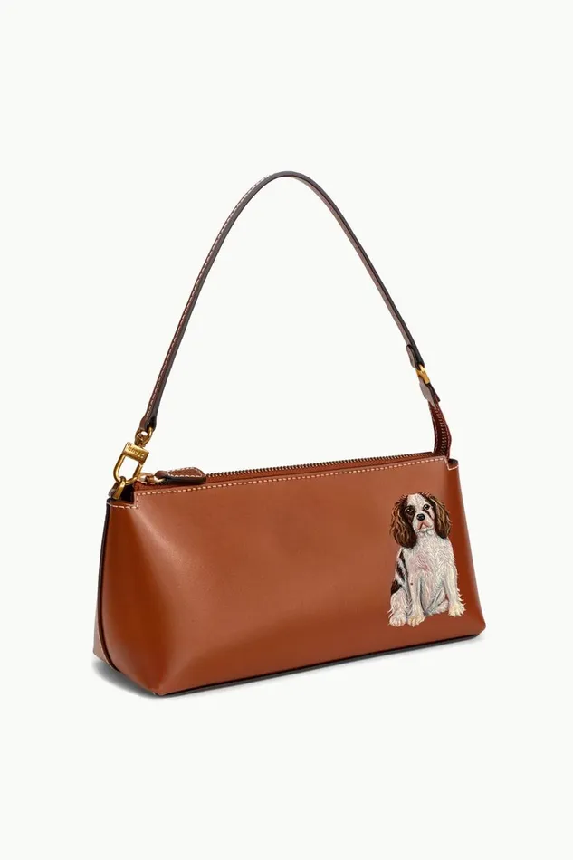 Women STAUD Pet Handbags CUSTOM KAIA BAG TAN