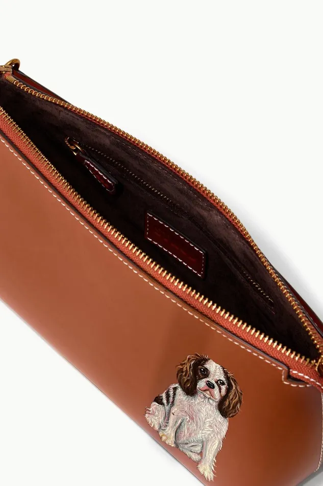 Women STAUD Pet Handbags CUSTOM KAIA BAG TAN