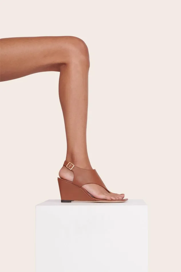 Women STAUD Platforms and Wedges ALEX WEDGE TAN Women STAUD Platforms and Wedges ALEX WEDGE TAN