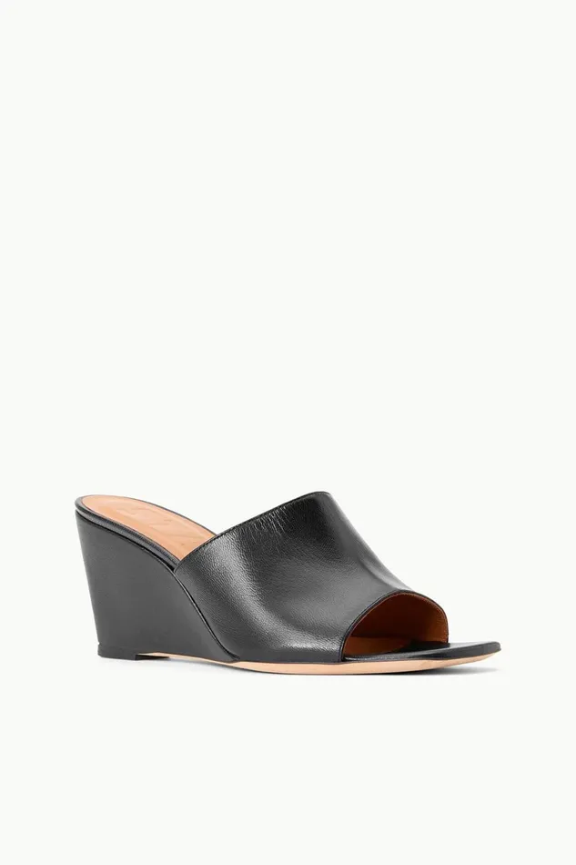 Women STAUD Platforms and Wedges BLAIR WEDGE BLACK