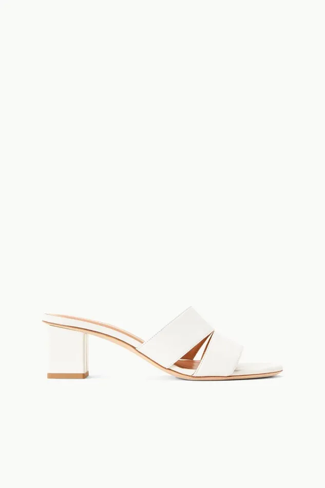 Women STAUD Sandals JULES BLOCK HEEL PAPER