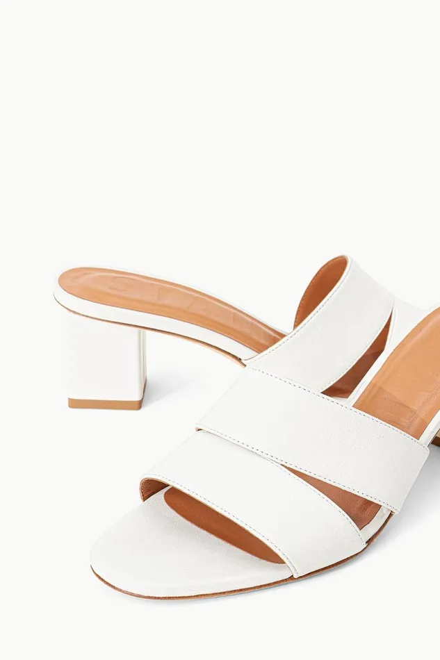 Women STAUD Sandals JULES BLOCK HEEL PAPER