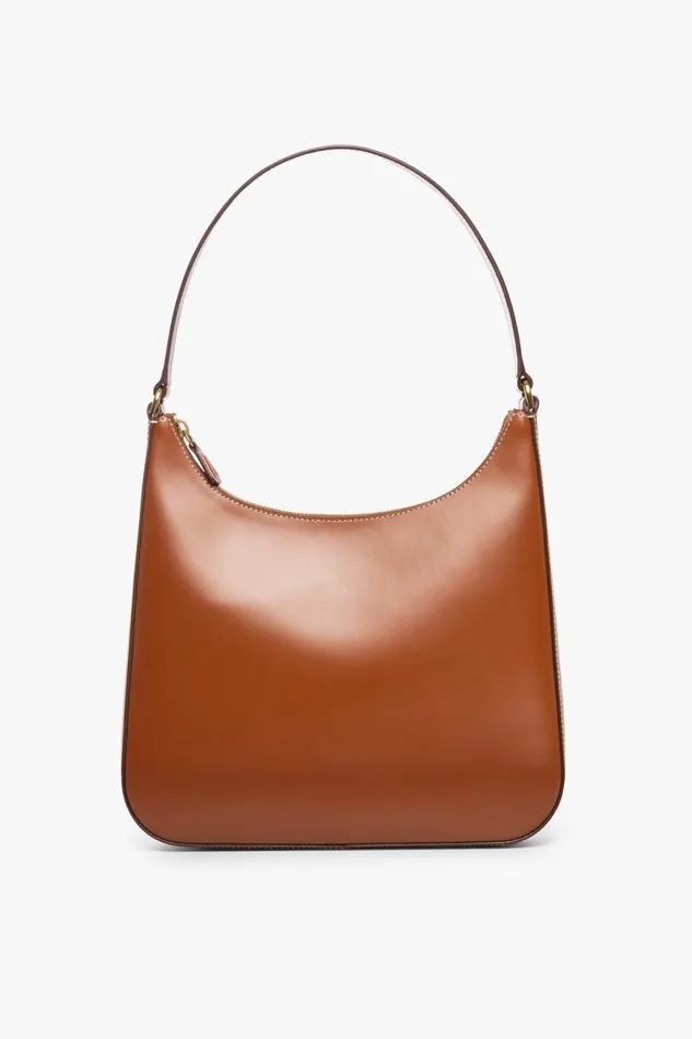 Women STAUD Shoulder ALEC BAG TAN