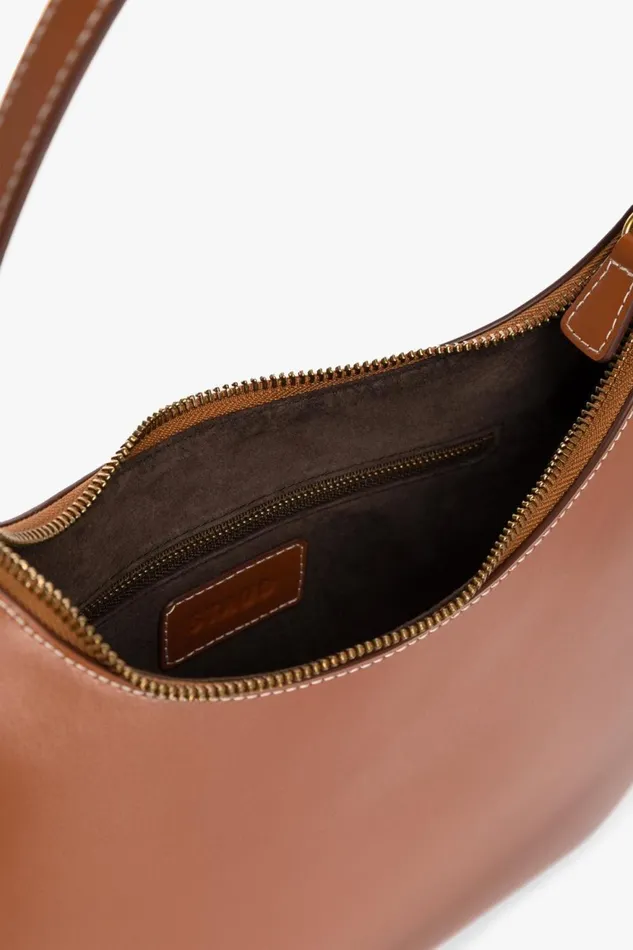Women STAUD Shoulder ALEC BAG TAN