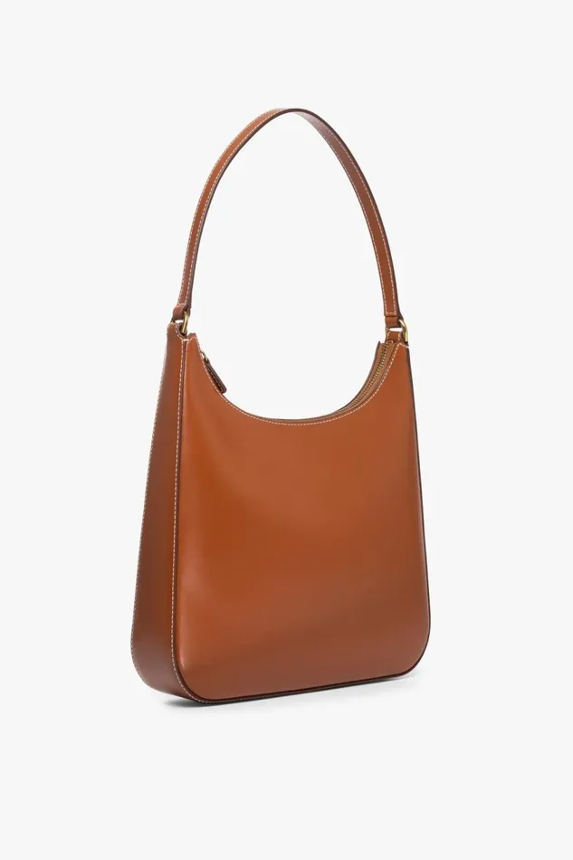 Women STAUD Shoulder ALEC BAG TAN