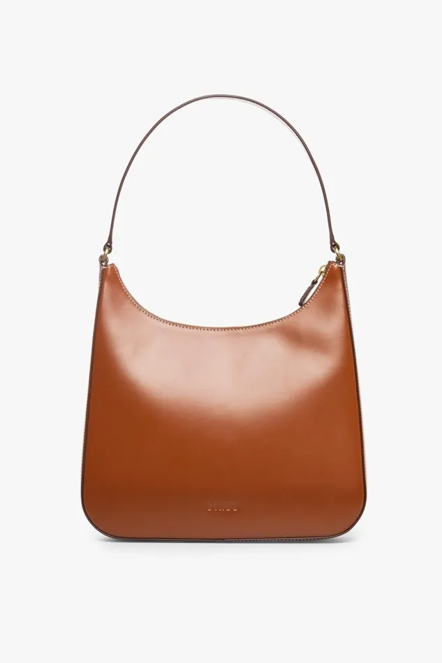 Women STAUD Shoulder ALEC BAG TAN