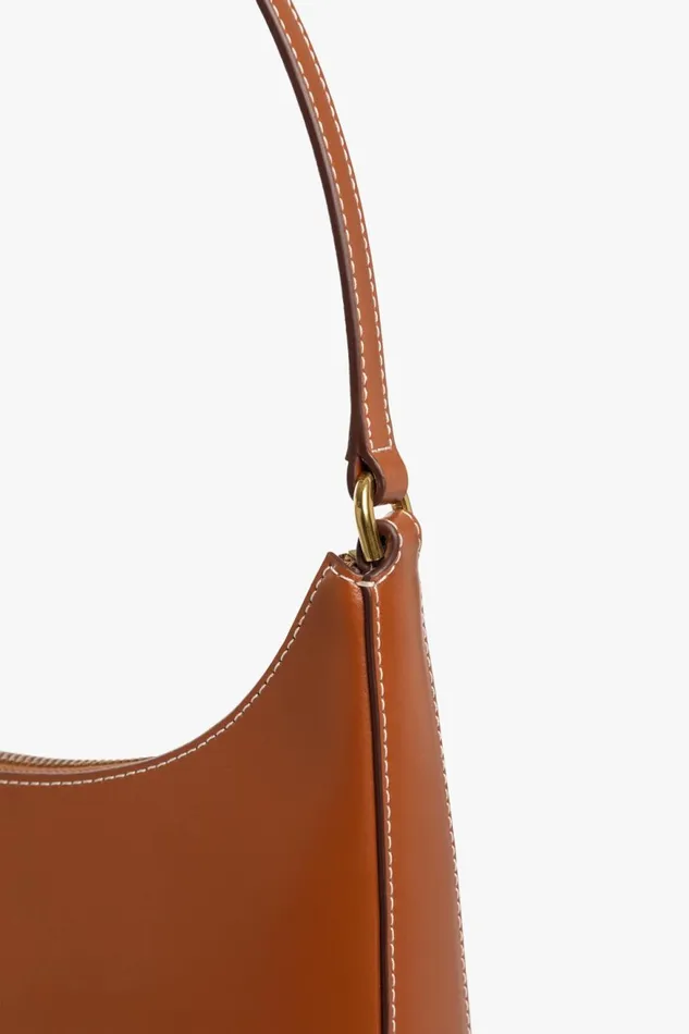 Women STAUD Shoulder ALEC BAG TAN