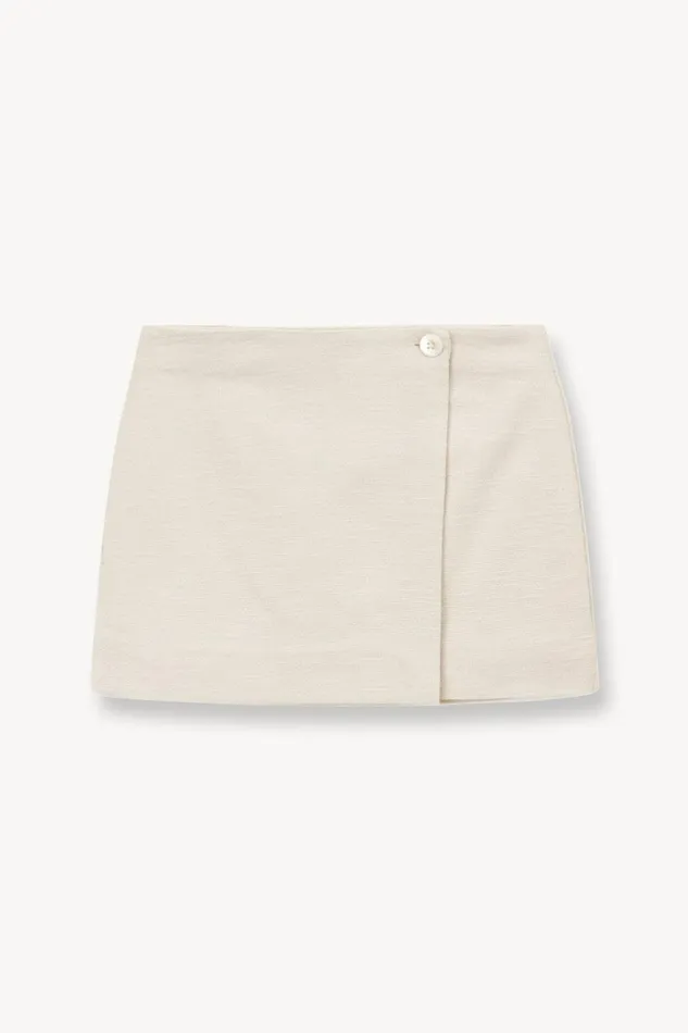 Women STAUD Skirts TOUR SKIRT OAT MILK