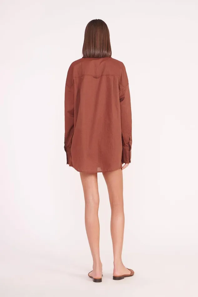 Women STAUD Swim COLTON SHIRT CLOVE Women STAUD Swim COLTON SHIRT CLOVE
