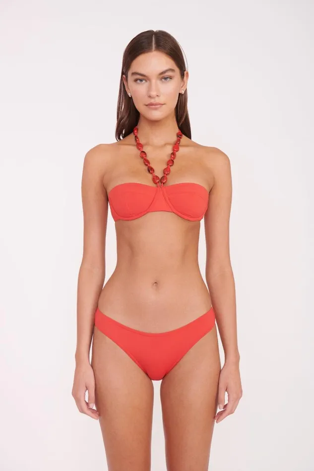 Women STAUD Swim GEMMA BIKINI BOTTOM RUBY