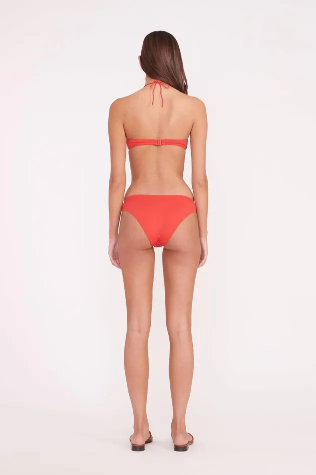 Women STAUD Swim GEMMA BIKINI BOTTOM RUBY Women STAUD Swim GEMMA BIKINI BOTTOM RUBY