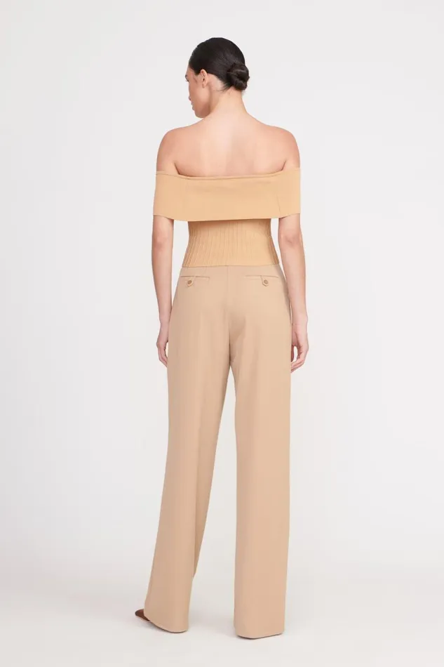 Women STAUD Tops ARTISTRY TOP CAMEL Women STAUD Tops ARTISTRY TOP CAMEL