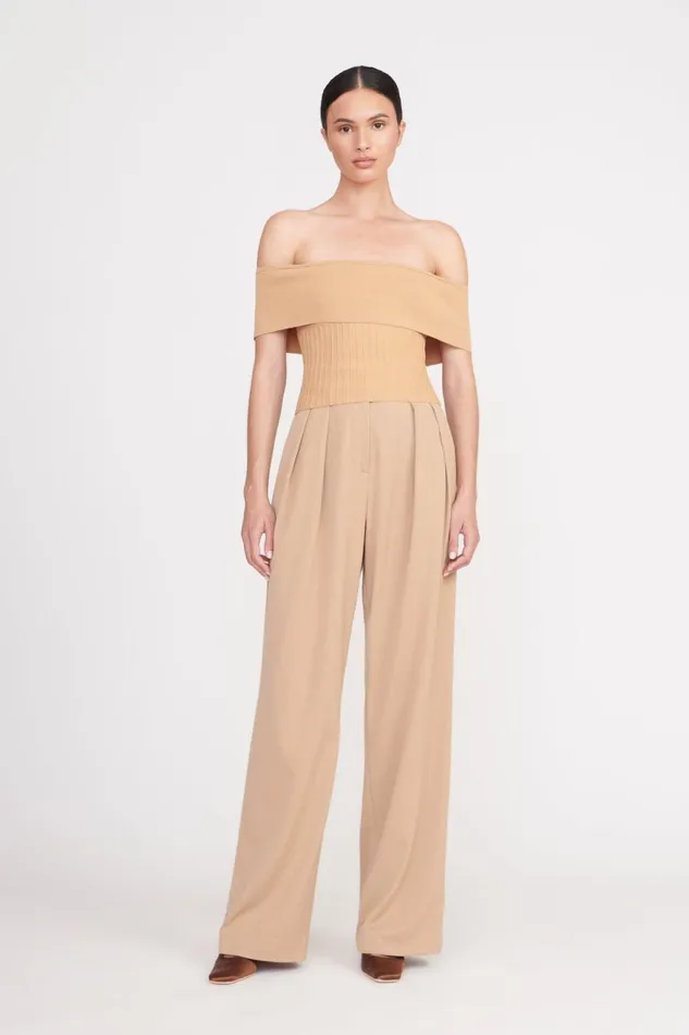 Women STAUD Tops ARTISTRY TOP CAMEL Women STAUD Tops ARTISTRY TOP CAMEL