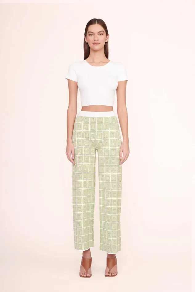 Women STAUD Tops ILA TOP WHITE