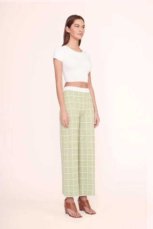 Women STAUD Tops ILA TOP WHITE