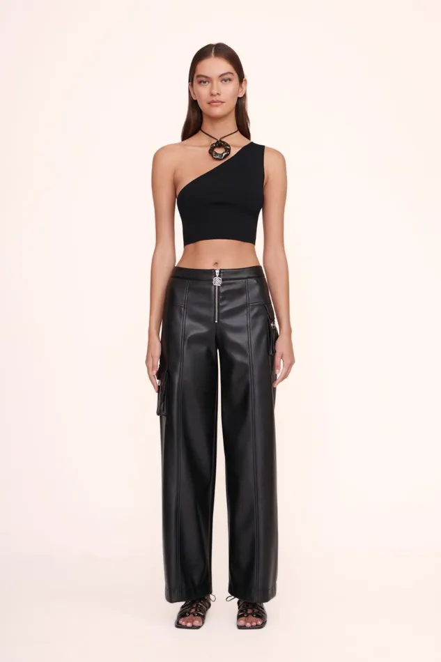 Women STAUD Tops LEXI TOP BLACK