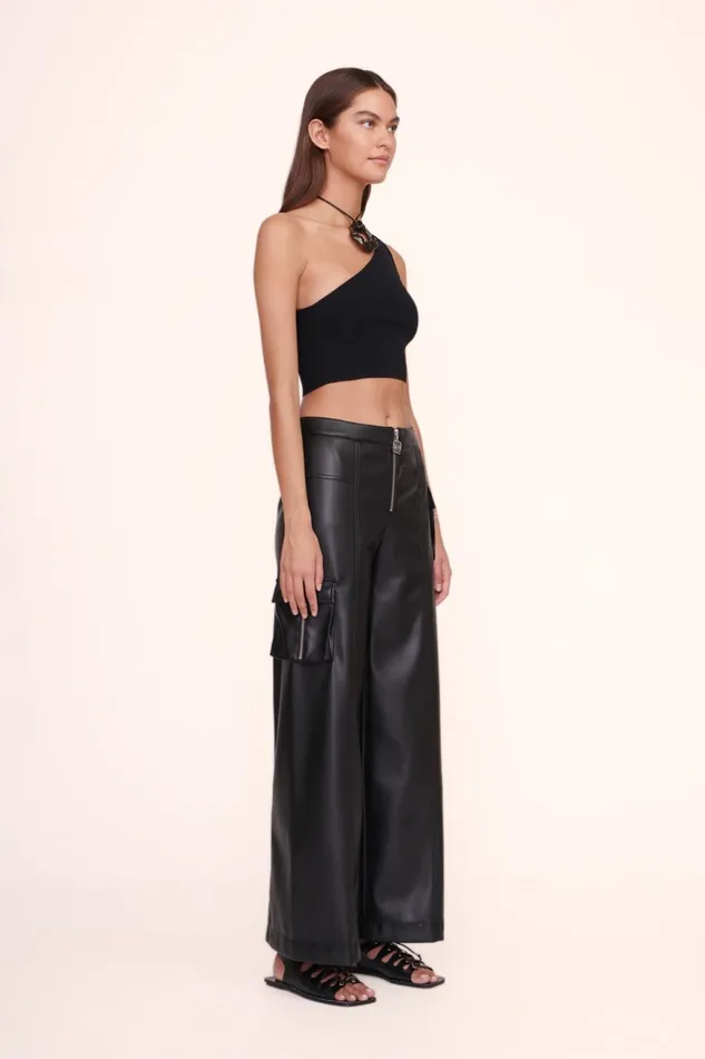 Women STAUD Tops LEXI TOP BLACK