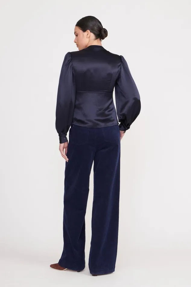 Women STAUD Tops ROSENDA TOP NAVY Women STAUD Tops ROSENDA TOP NAVY