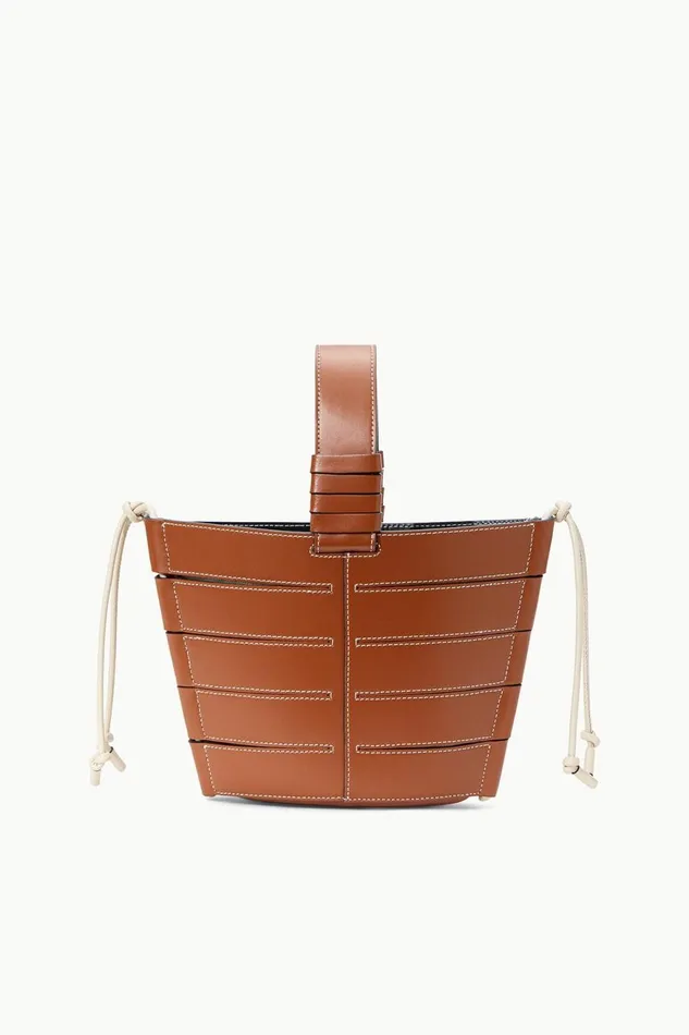 Women STAUD Totes DIAMOND MINI TOTE TAN CREAM Women STAUD Totes DIAMOND MINI TOTE TAN CREAM