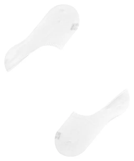 Women Step High Cut Women No Show Socks White FALKE No Show Socks