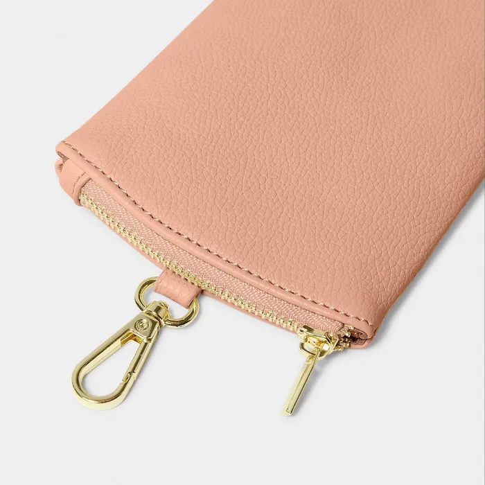 Women Sunglasses and Cases Katie Loxton ClipOn Sunglasses Case In Peony Blush