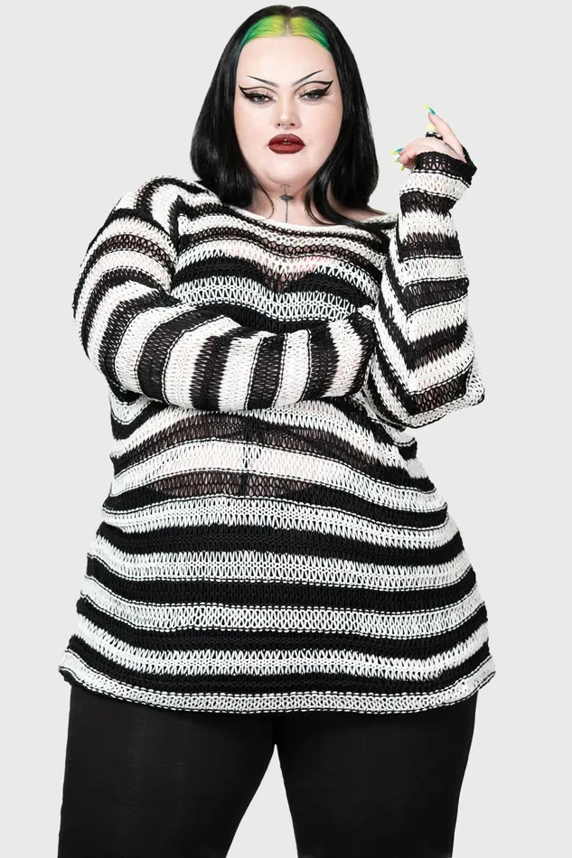 Women Sweaters Killstar Grunge Sweater