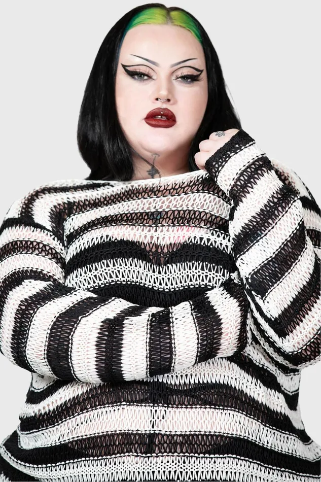 Women Sweaters Killstar Grunge Sweater