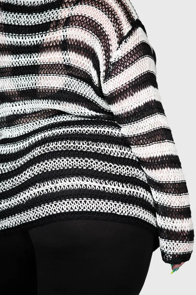 Women Sweaters Killstar Grunge Sweater