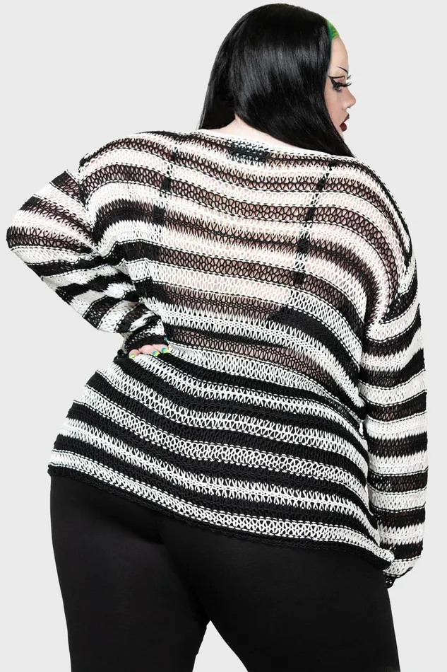 Women Sweaters Killstar Grunge Sweater